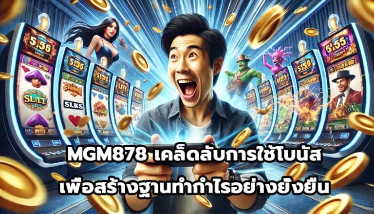 MGM878 เคล็ดลับการใช้โบนัสเพื่อสร้างฐานทำกำไรอย่างยั่งยืน-4