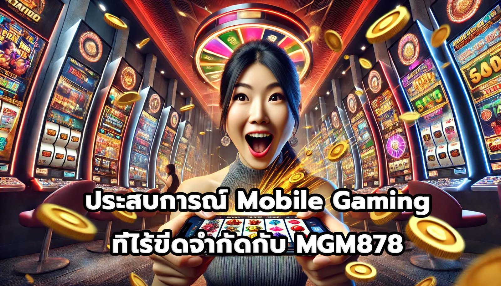 ประสบการณ์ Mobile Gaming ที่ไร้ขีดจำกัดกับ MGM878-7