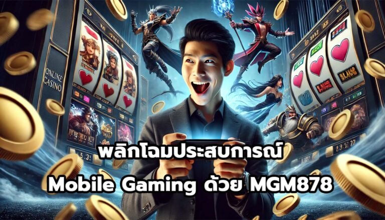 พลิกโฉมประสบการณ์ Mobile Gaming ด้วย MGM878-8